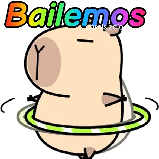 stickers_Sé_un_Capibara_cute_❤️🦫