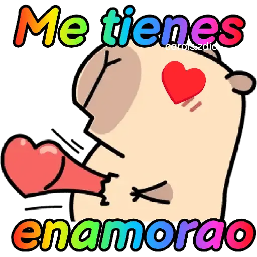 stickers_Sé_un_Capibara_cute_❤️🦫