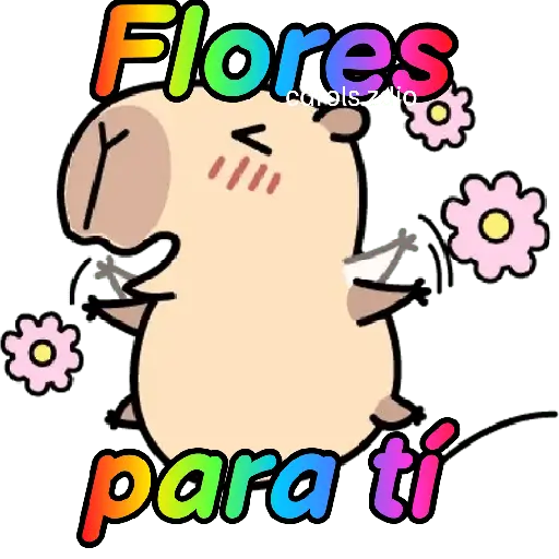 stickers_Sé_un_Capibara_cute_❤️🦫