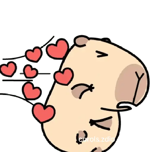 stickers_Sé_un_Capibara_cute_❤️🦫