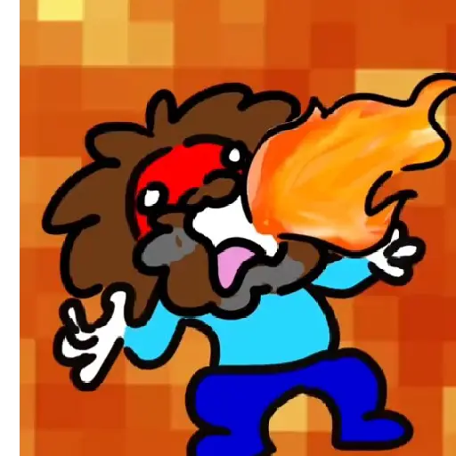 stickers_Minecraft_lava_song