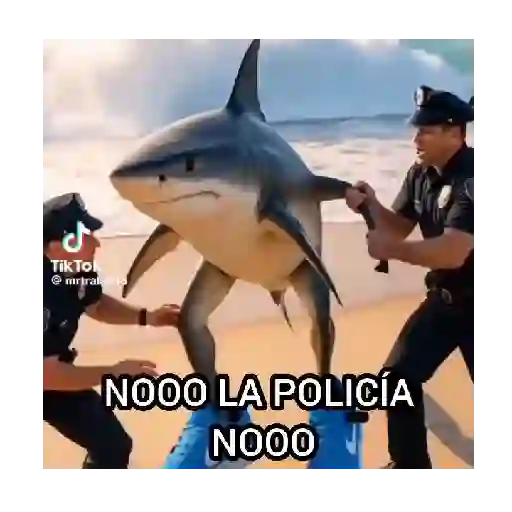 stickers_Noo_la_policía_noo_🚔🚓