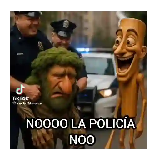 stickers_Noo_la_policía_noo_🚔🚓