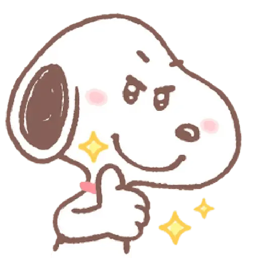 stickers_Snoopy🐾