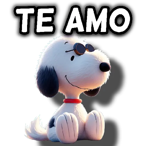 stickers_Snoopy_día_de_la_madre
