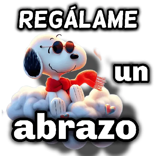 stickers_Snoopy_día_de_la_madre