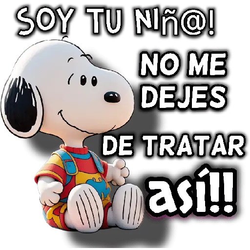 stickers_Snoopy_día_de_la_madre