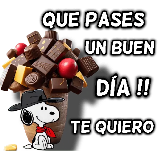 stickers_Snoopy_día_de_la_madre