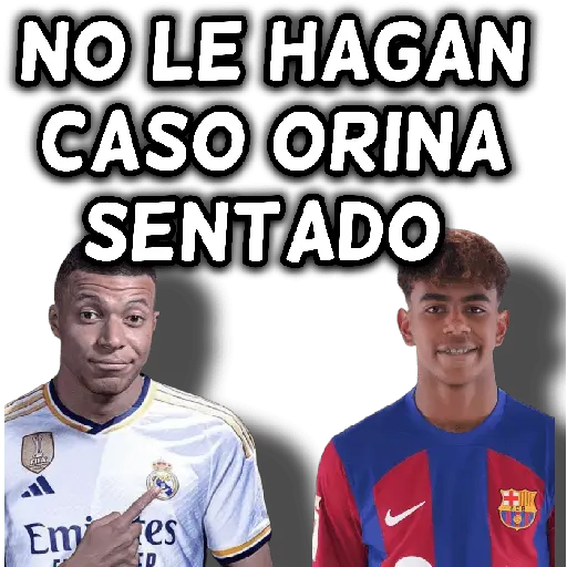stickers_🏆_Barcelona_real_Madrid_👑