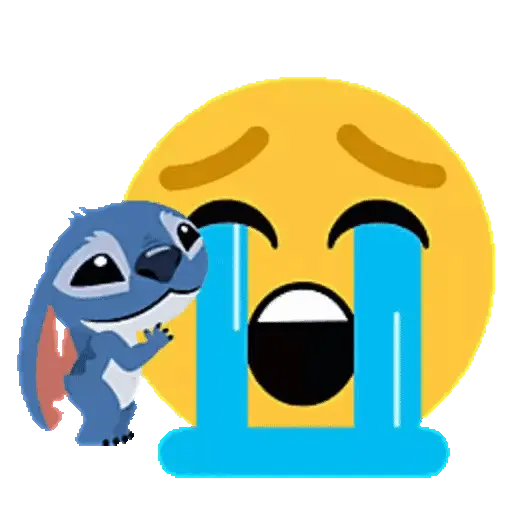 stickers_Emoji_Bola_🟡_y_Stitch_Animado