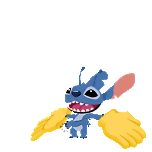 stickers_Emoji_Bola_🟡_y_Stitch_Animado