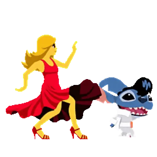 stickers_Emoji_Bola_🟡_y_Stitch_Animado