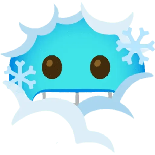 stickers_Frío_emoji❄️❄️❄️