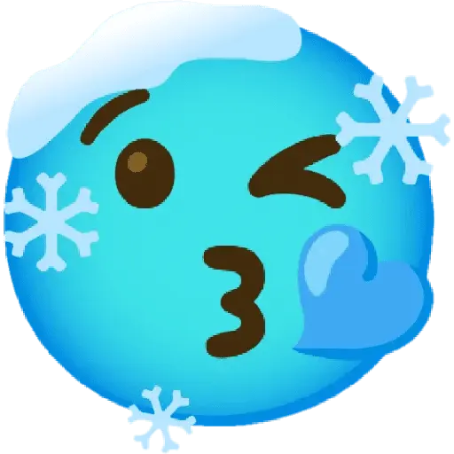 stickers_Frío_emoji❄️❄️❄️