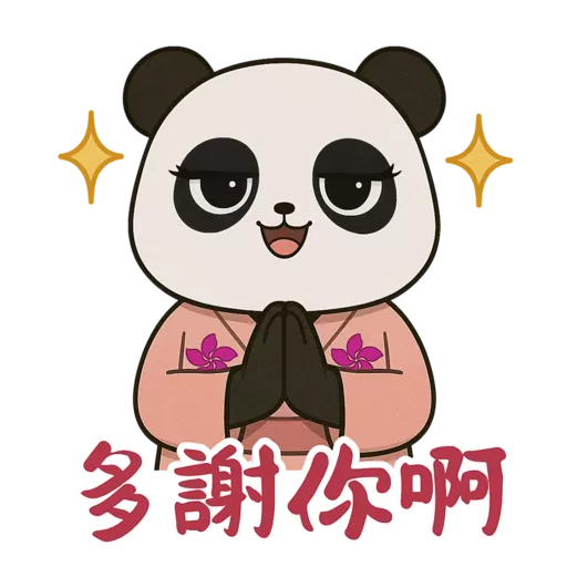 stickers_東瀛小喬_@_turbopanda.hk