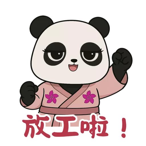 stickers_東瀛小喬_@_turbopanda.hk