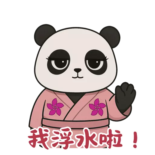 stickers_東瀛小喬_@_turbopanda.hk