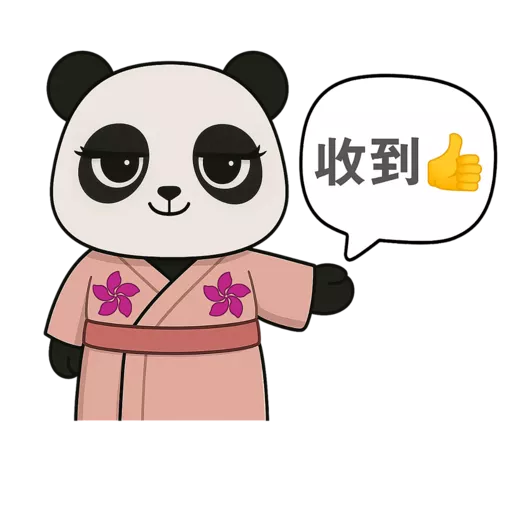 stickers_東瀛小喬_@_turbopanda.hk