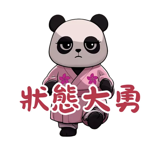 stickers_東瀛小喬_@_turbopanda.hk