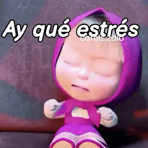 stickers_Masha_frases_para_contestar_👧🏼🐻