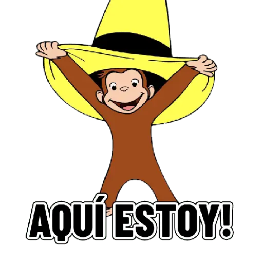 stickers_Jorge_el_curioso_🐒🙈