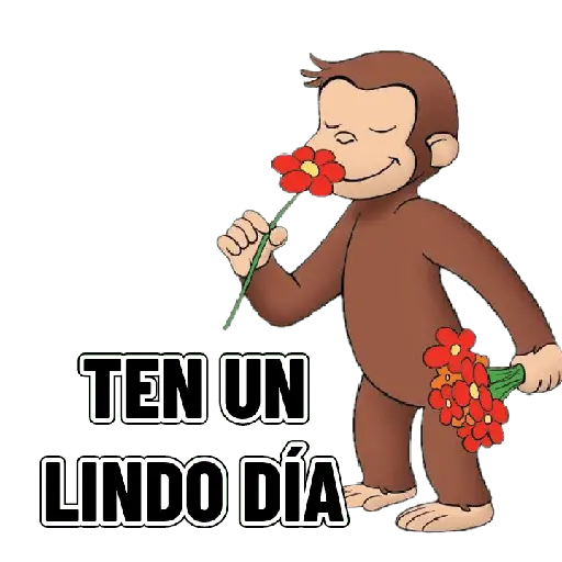 stickers_Jorge_el_curioso_🐒🙈