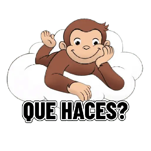 stickers_Jorge_el_curioso_🐒🙈