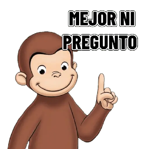 stickers_Jorge_el_curioso_🐒🙈