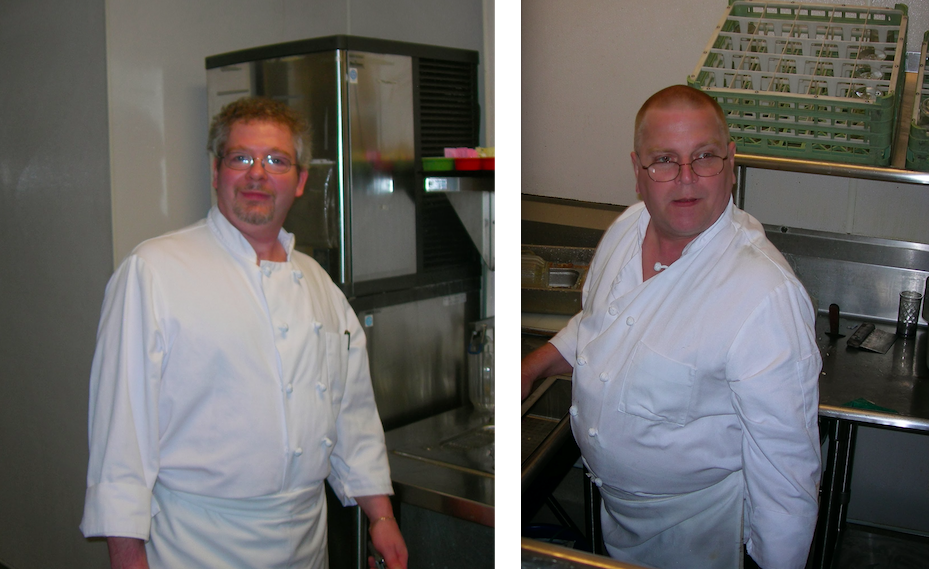 Blake and Rusty helped us open up the kitchen