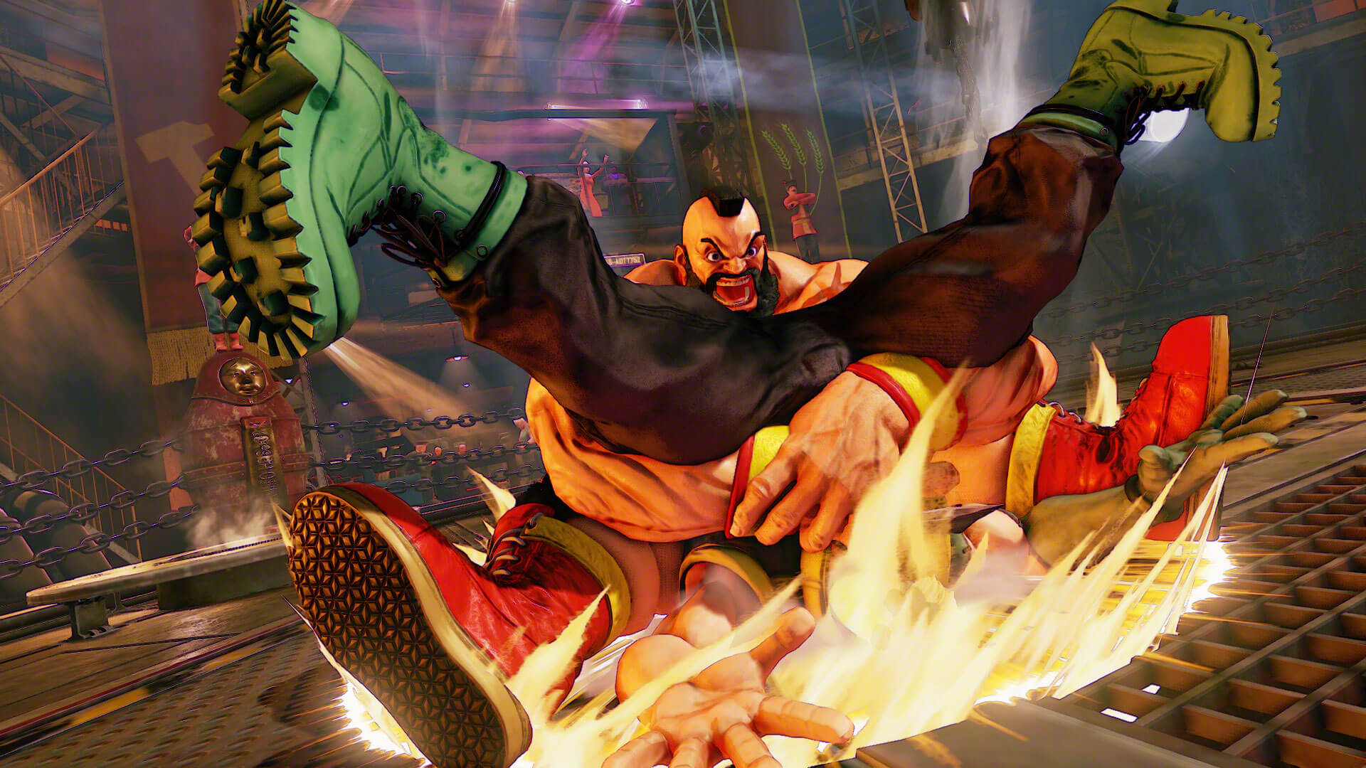 Zangief piledrives into Street Fighter 6 with a bod that puts the Gears  lads to shame