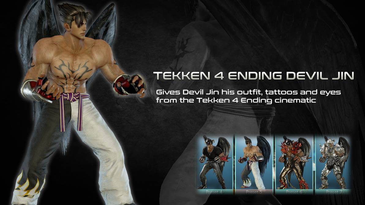 TekkenMods - Tekken 4 Style Character Select X