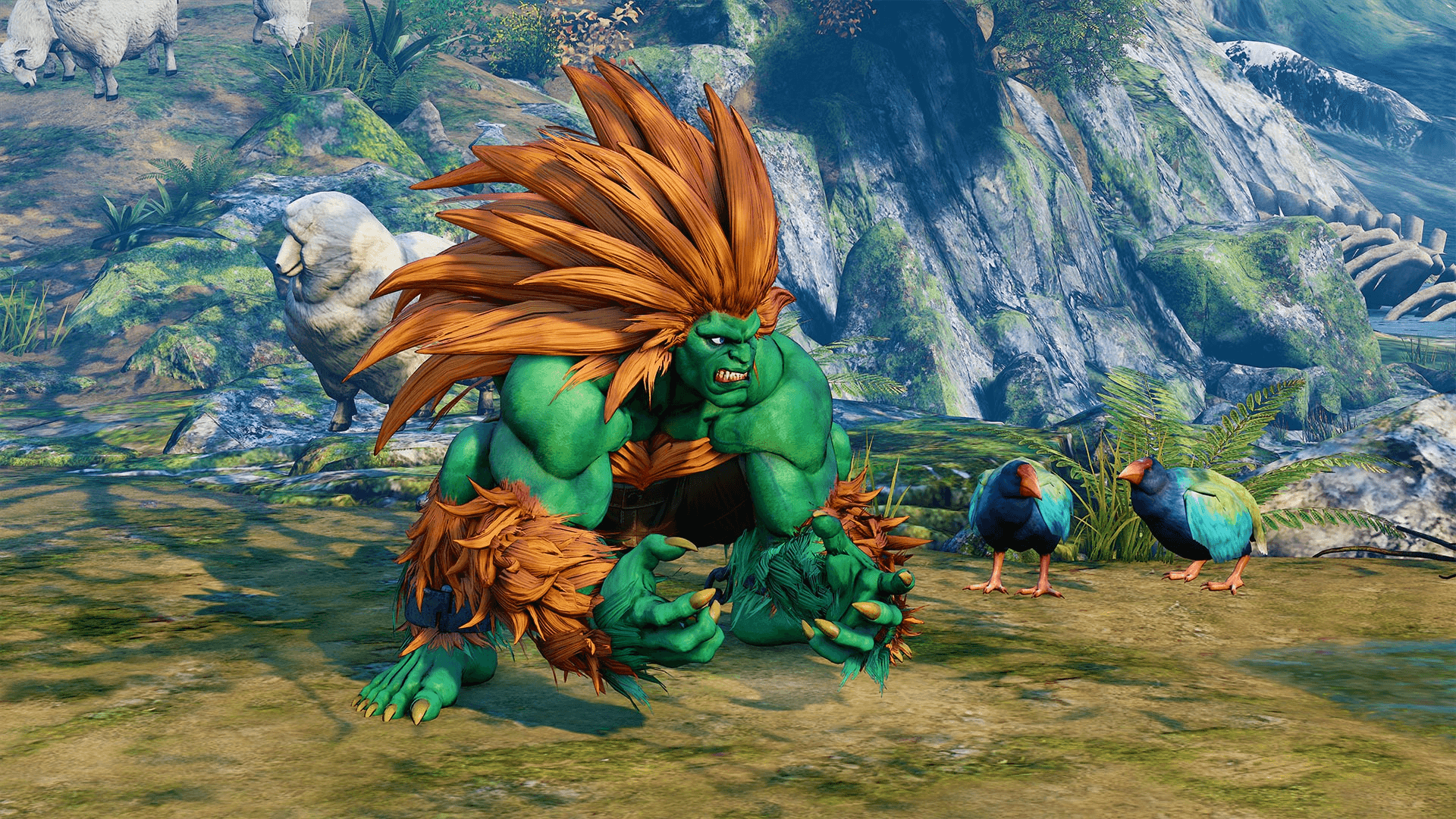 street fighter 5 blanka combo