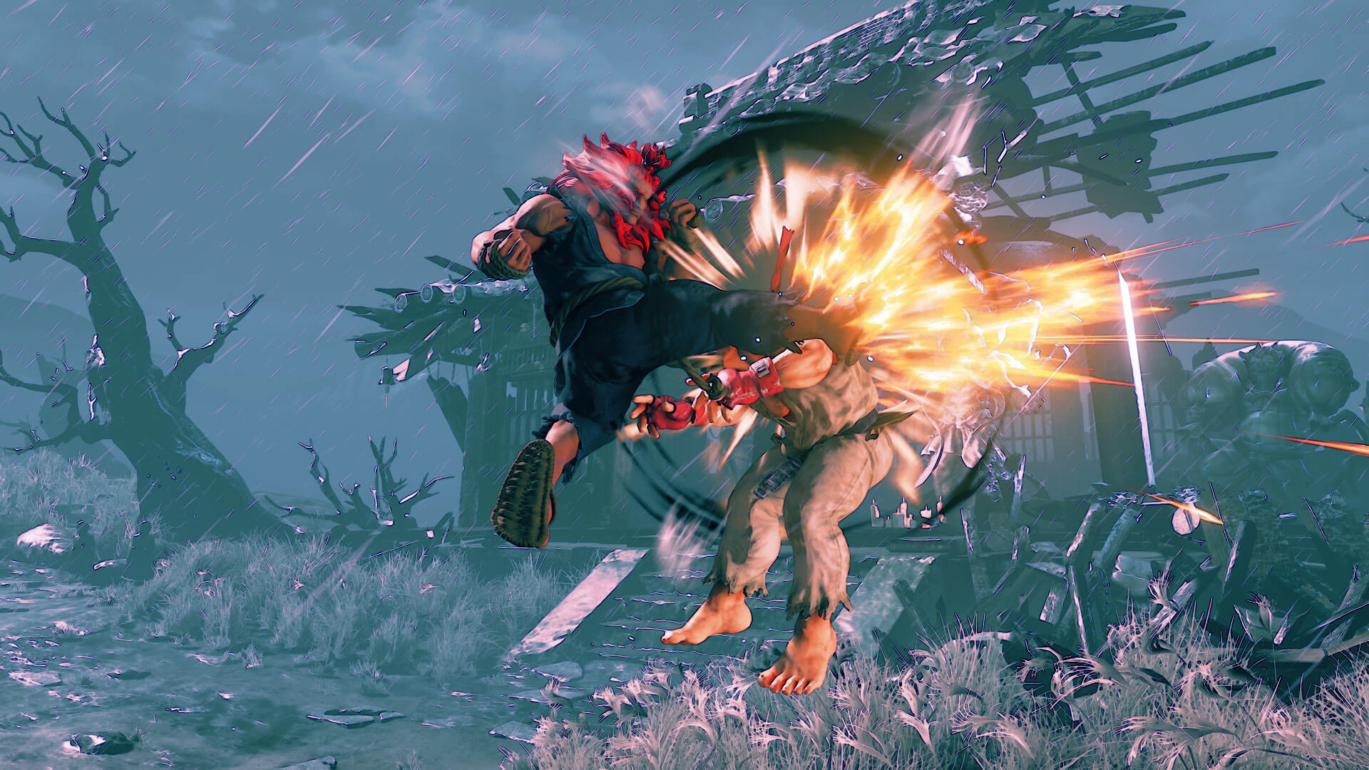 Akuma kicks off the S2 roster of Street Fighter V this month