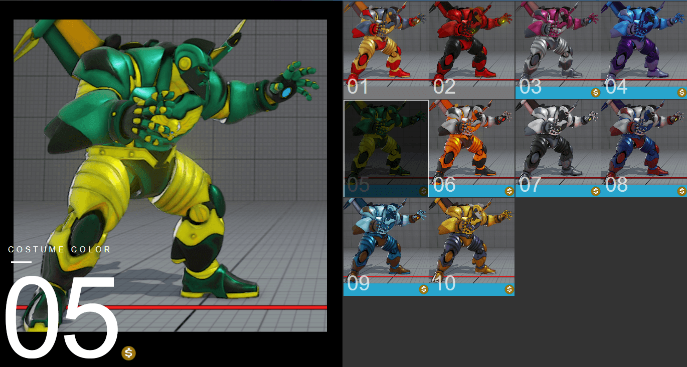 street fighter 5 costume mods