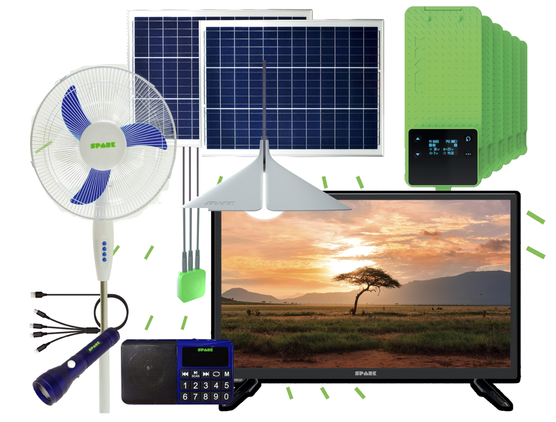 Kit Solar Fotovoltaico Aislada 12V 2275Whdia - Tecsol Energy