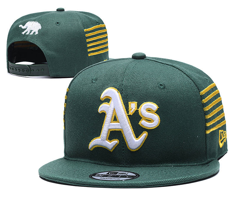 MLB Oakland Athletics 9FIFTY Snapback Adjustable Cap Hat-638398270265845502