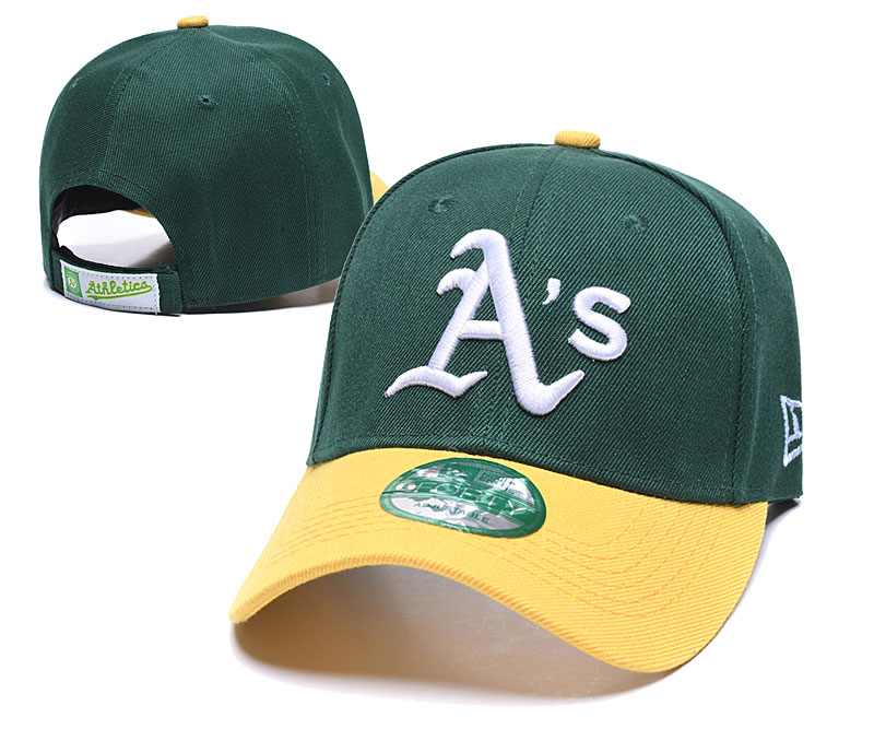 MLB Oakland Athletics 9FIFTY Snapback Adjustable Cap Hat-638398270284590374