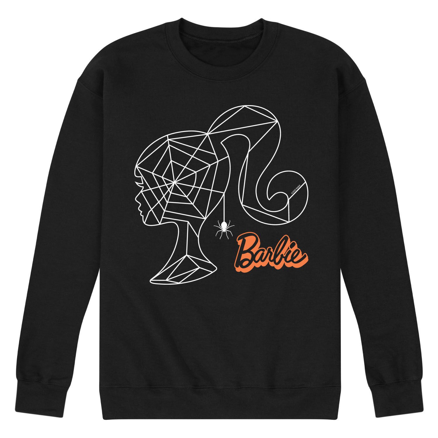 Barbie® Spiderweb Head Silhouette Graphic Sweatshirt