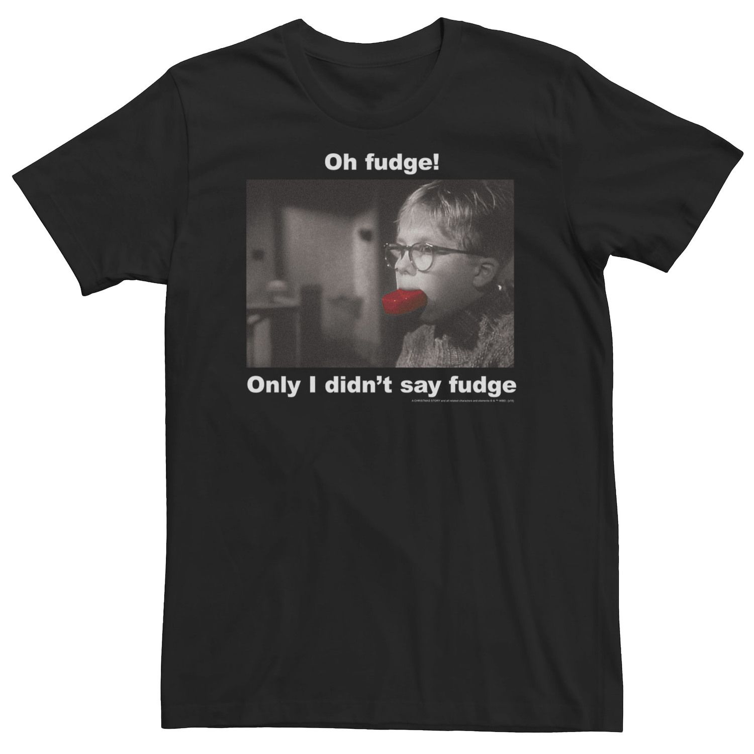 A Christmas Story Ralphie 'Oh Fudge!' Movie Scene Tee Unisex T-Shirt