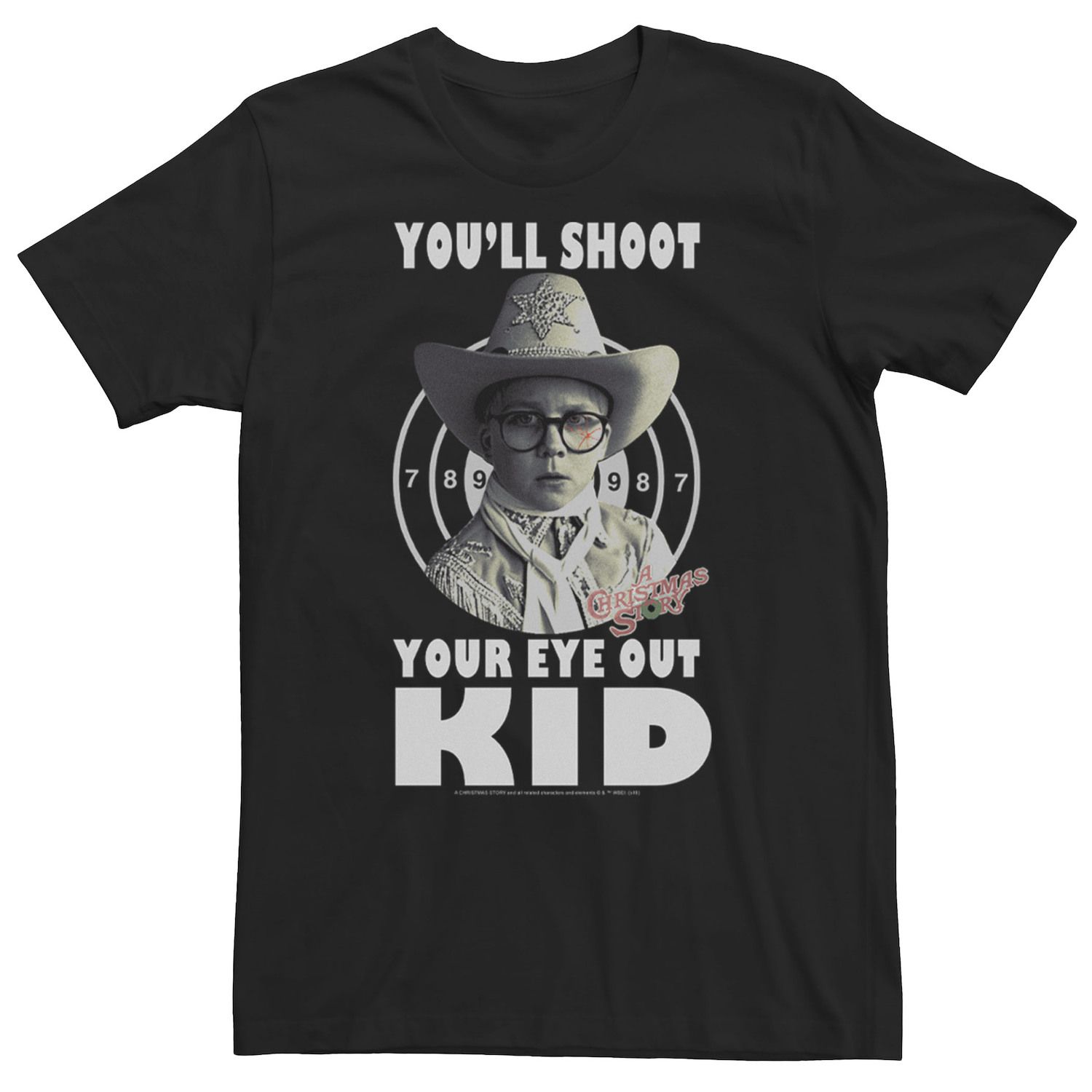 A Christmas Story Ralphie You'll Shoot Your Eye Out Kid Tee Unisex T-Shirt