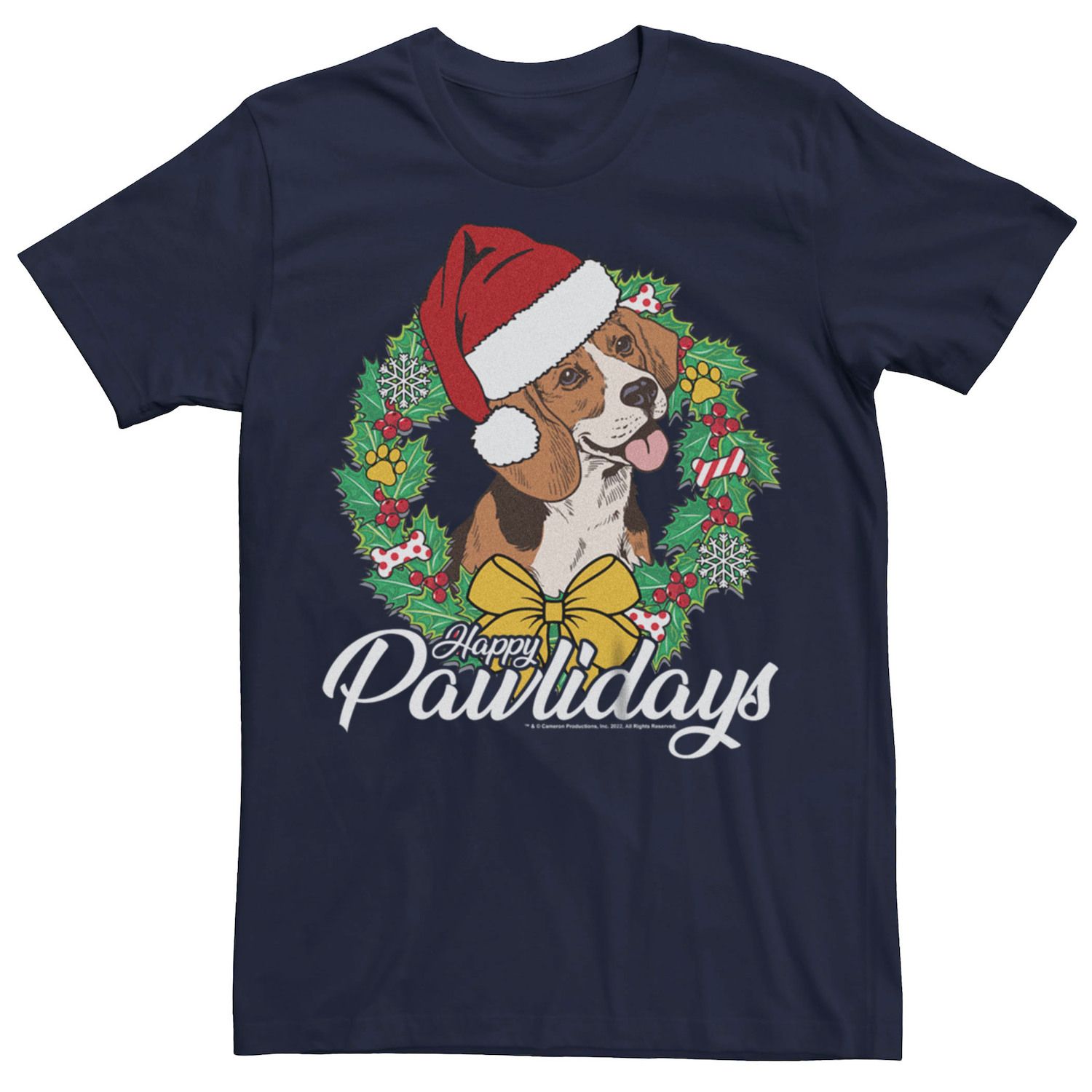 A Dog's Purpose Happy Pawlidays Graphic Tee Unisex T-Shirt