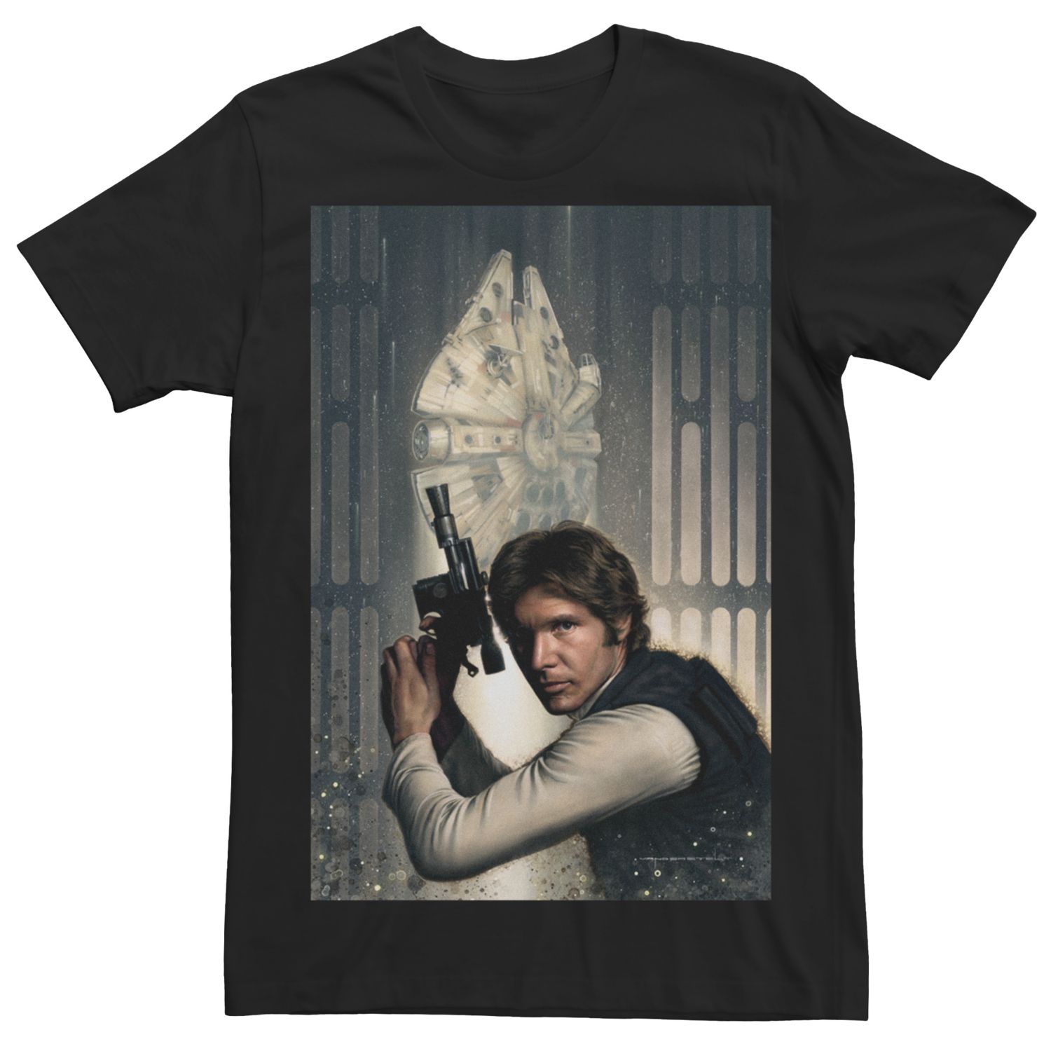 A New Hope Ep4 Han Solo Painting Tee Unisex T-Shirt