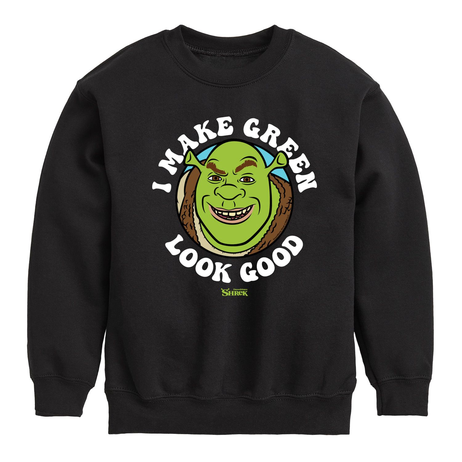 Boys 8-20 Shrek Make Green Look Good Graphic Fleece Sweatshirt