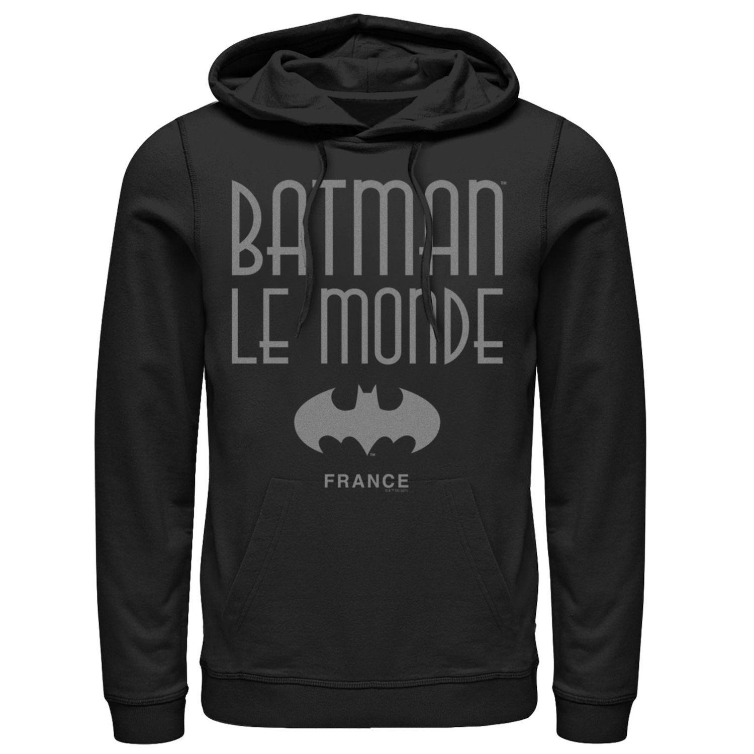 Batman: Le Monde France Icon Logo Unisex Hoodie