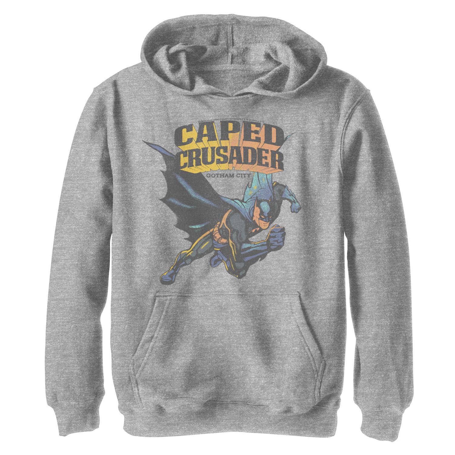 Boys 8-20 Batman Caped C Graphic Fleece Unisex Hoodie