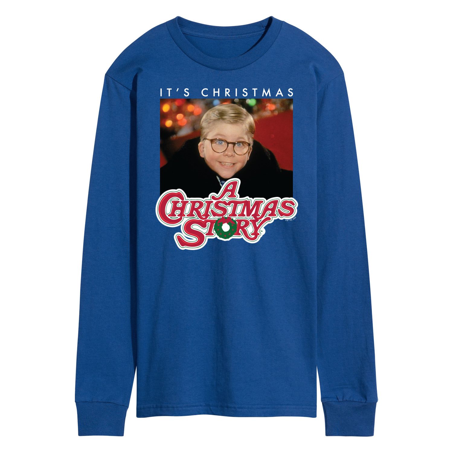 A Christmas Story It's Christmas Ralph Unisex Long Sleeve Graphic Tee T-Shirt