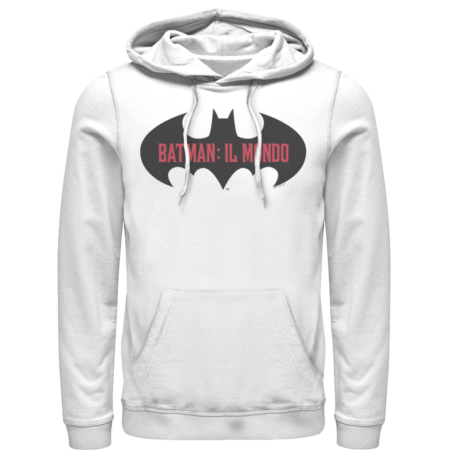 Batman: Il Mondo Bat Logo Unisex Hoodie