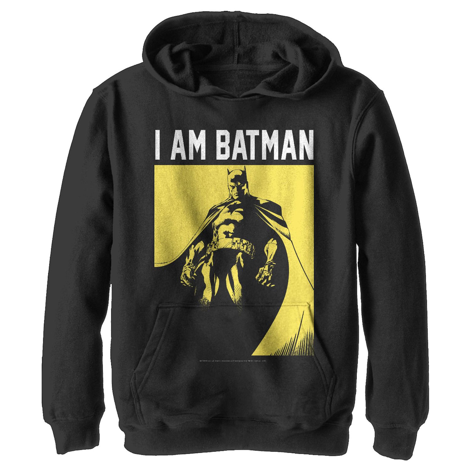 Boys 8-20 Batman Me Batman Fleece Pullover Graphic Unisex Hoodie