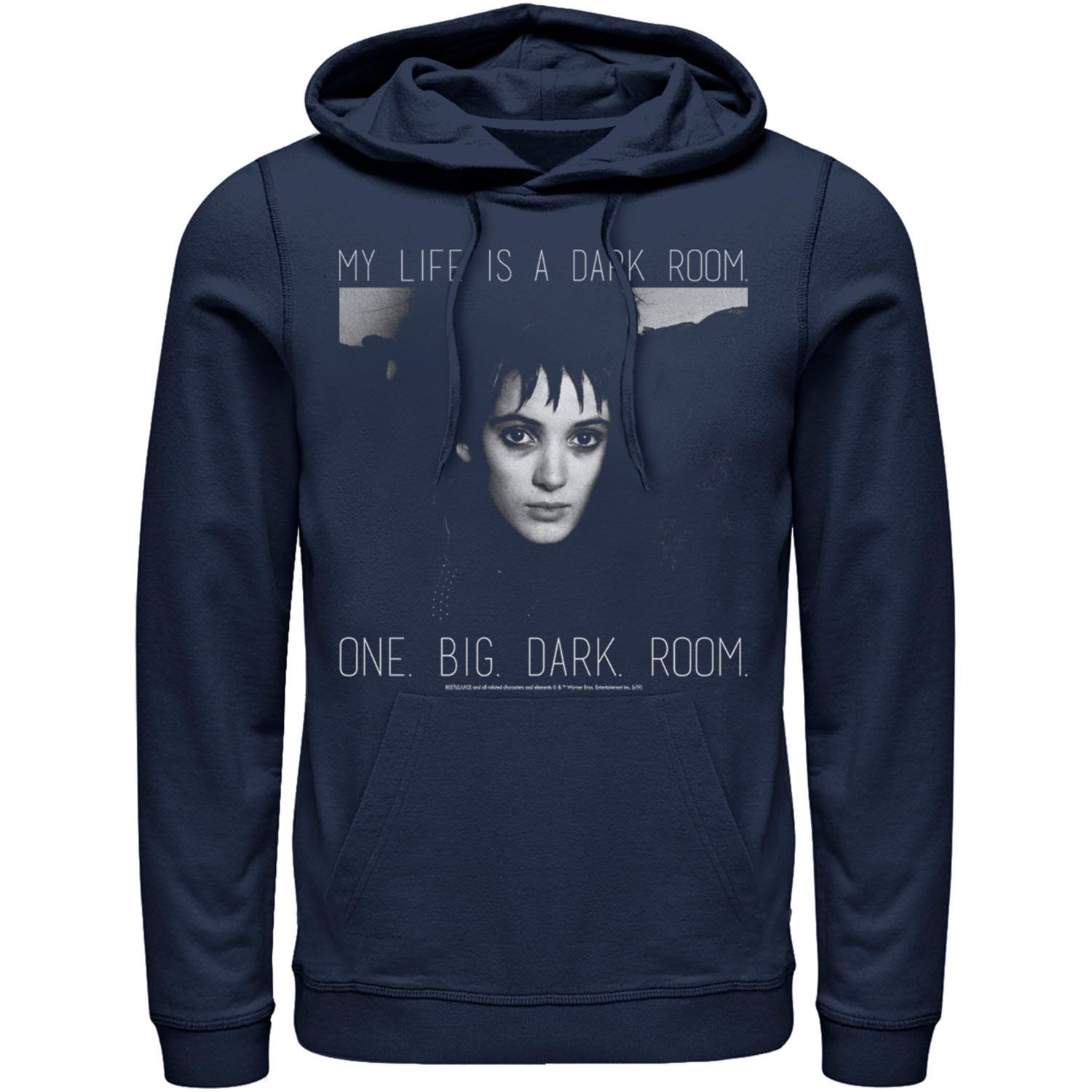 Beetlejuice Lydias Dark Room Black And White Unisex Hoodie