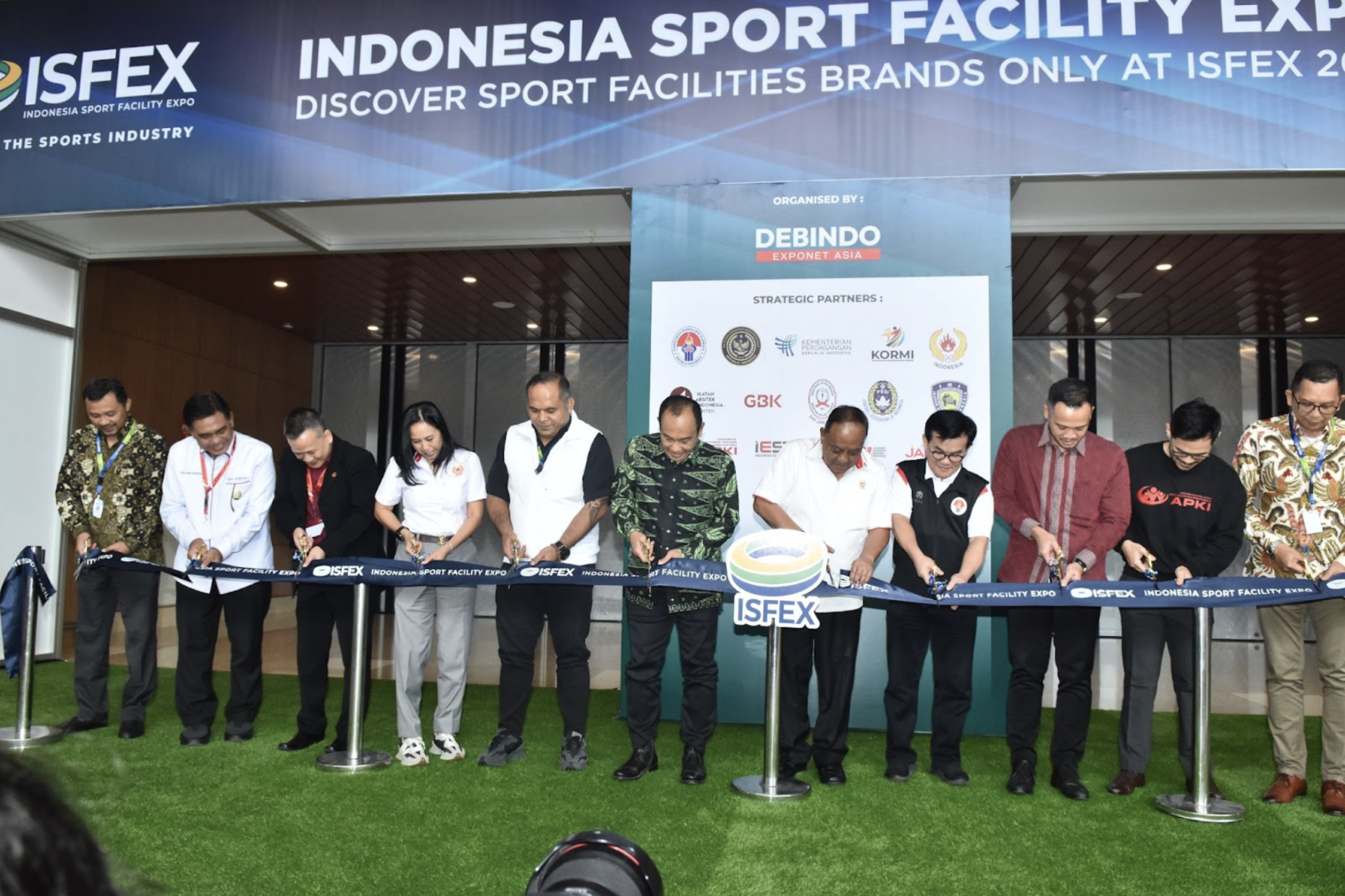 Indonesia Sport Facility Expo (ISFEX) 2024 Resmi Dibuka